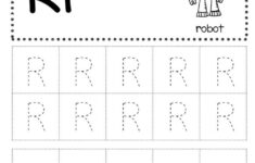 Free Letter R Tracing Worksheets