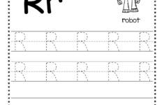 Free Letter R Tracing Worksheets
