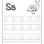 Free Letter S Tracing Worksheets Letter S Tracing Letter S Tracing