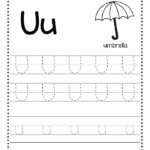 Free Letter U Tracing Worksheets