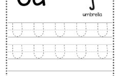 Free Letter U Tracing Worksheets Tracing Worksheets Tracing