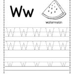 Free Letter W Tracing Worksheets Letter Worksheets For Preschool