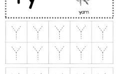 Free Letter Y Tracing Worksheets Tracing Worksheets Letter Y