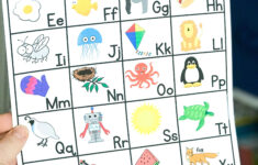 FREE Preschool Kindergarten ABC Flashcards Printable Chart In 2020