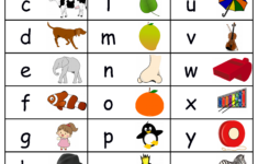 Free Printable Alphabets Chart With Pictures Alphabet Printables