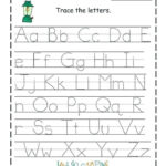 Free Printable Capital Letters Tracing Letter Worksheets Not Db Excel