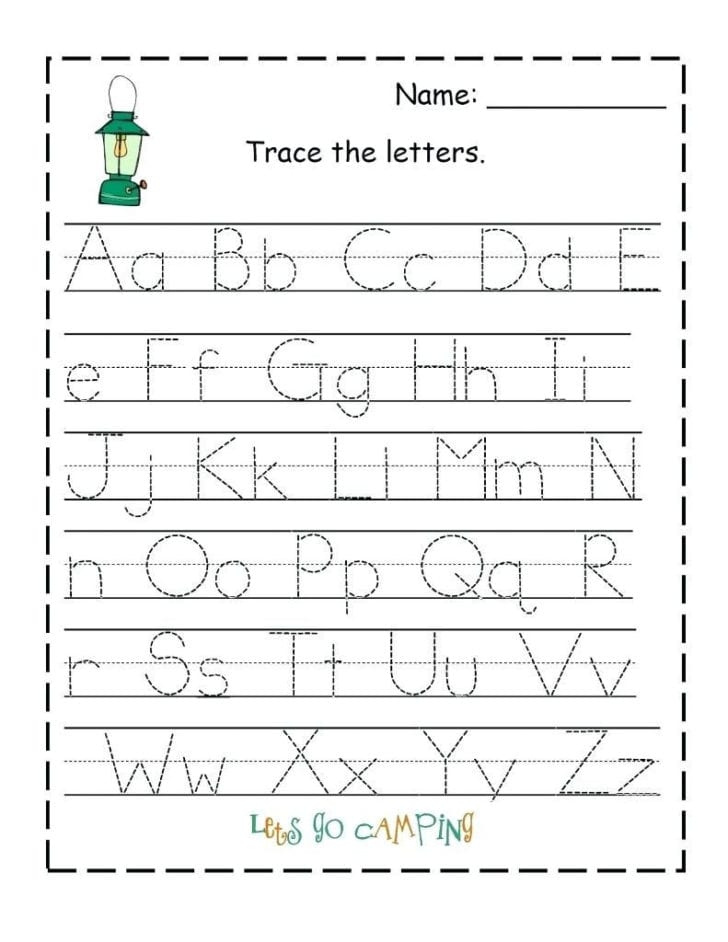 Free Printable Capital Letters Tracing Letter Worksheets Not Db excel