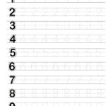 Free Printable For Tracing Letters Numbers Tracing Worksheets