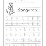 Free Printable Letter K Tracing Worksheets Dot To Dot Name Tracing