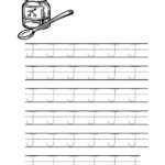 Free Printable Tracing Letter J Worksheets For Preschool Tracing