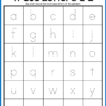 Free Printable Tracing Lowercase Letters TracingLettersWorksheets