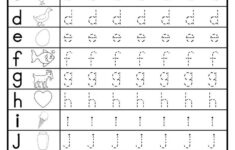 Free Printable Tracing Lowercase Letters TracingLettersWorksheets