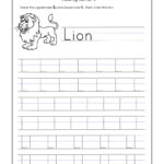 Free Printable Worksheets Tracing The Letter Ll Dot To Dot Name