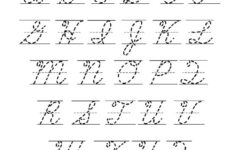 Free Traceable Letters Activity Shelter