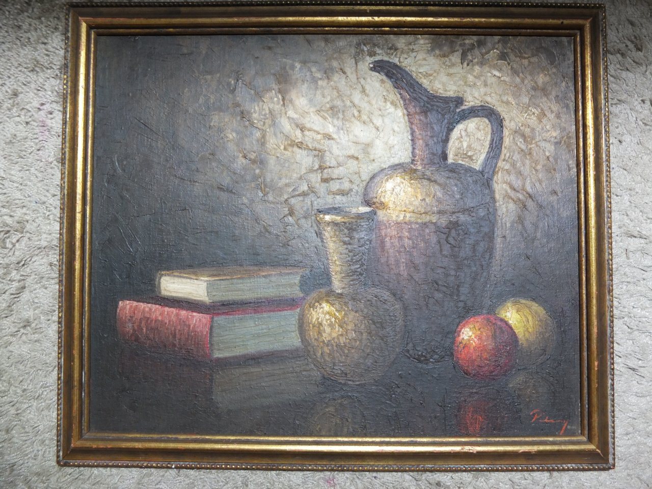 Help With Artist Signature On Oil Painting Artifact Collectors