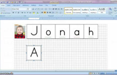 How To Make Tracing Letters In Microsoft Word 2010