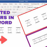 How To Make Tracing Letters In Microsoft Word Dotted Letters In MS