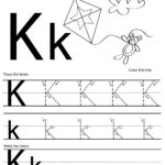 K Letter Tracing AlphabetWorksheetsFree