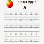 Kindergarten Worksheets Alphabet Tracing Worksheets A