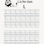 Kindergarten Worksheets Printable Tracing Worksheets Alphabet L