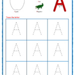 Large Tracing Letters TracingLettersWorksheets