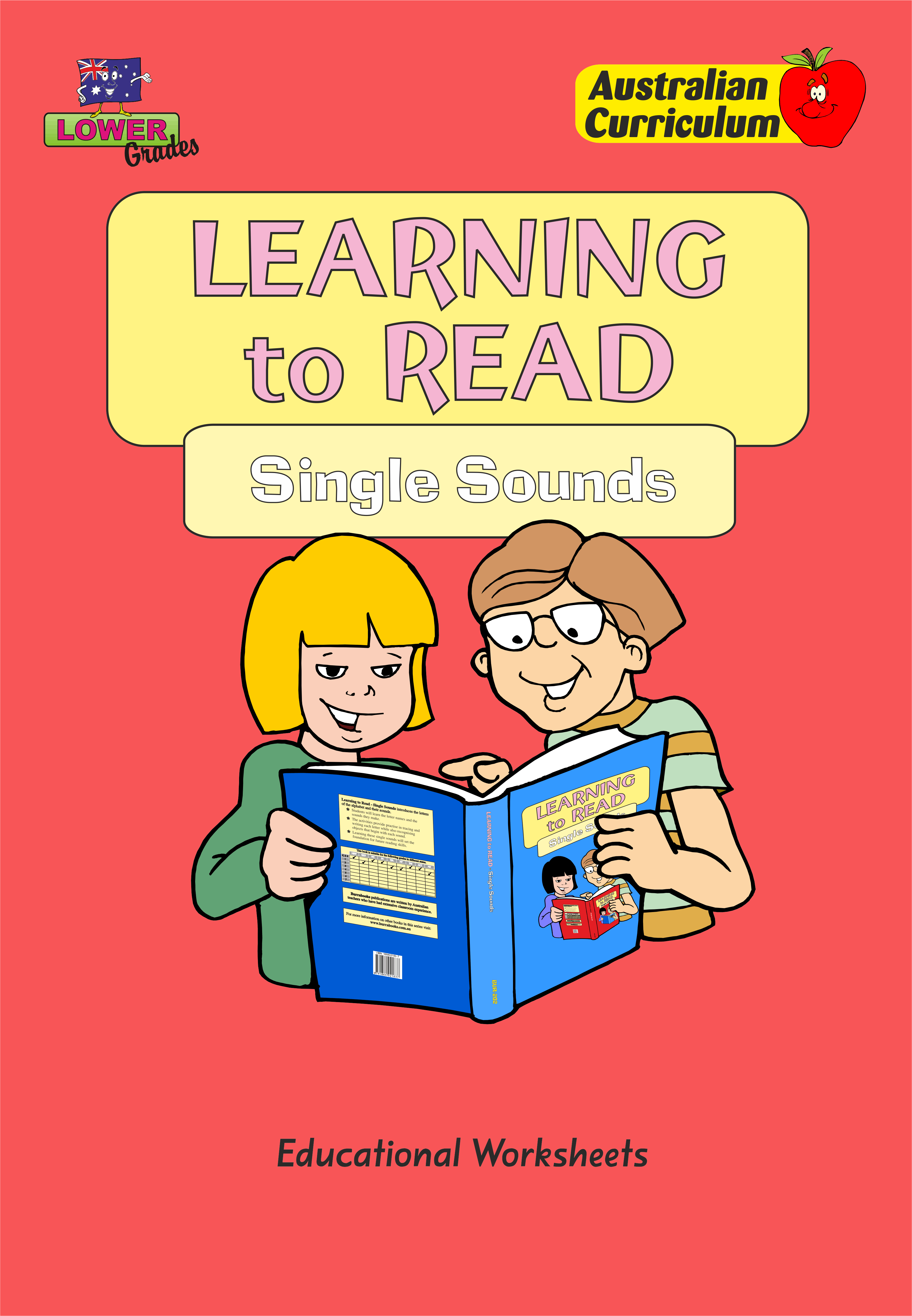 Learning To Read Single Sounds Educational Worksheets Books 
