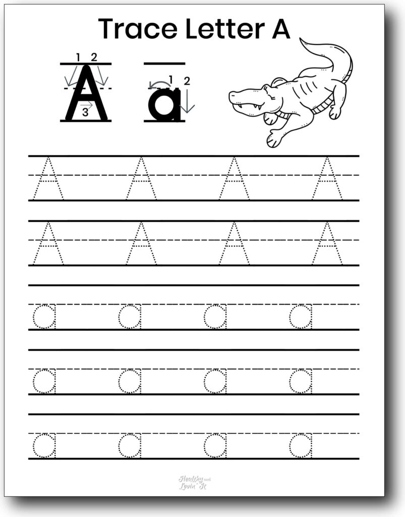 Letter A Worksheets For Kindergarten Can Work For First Or Second 