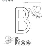 Letter B Coloring Worksheet This Would Be A Fun Coloring Activity For