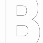 Letter B Printable Best Of Alphabet Letter B Template For Kids 1600