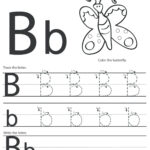 Letter B Tracing Sheet AlphabetWorksheetsFree