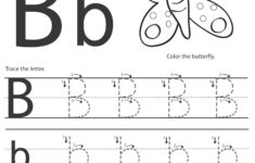 Letter B Tracing Sheet AlphabetWorksheetsFree