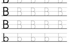 Letter B Tracing Worksheet Letter Tracing Worksheets Alphabet