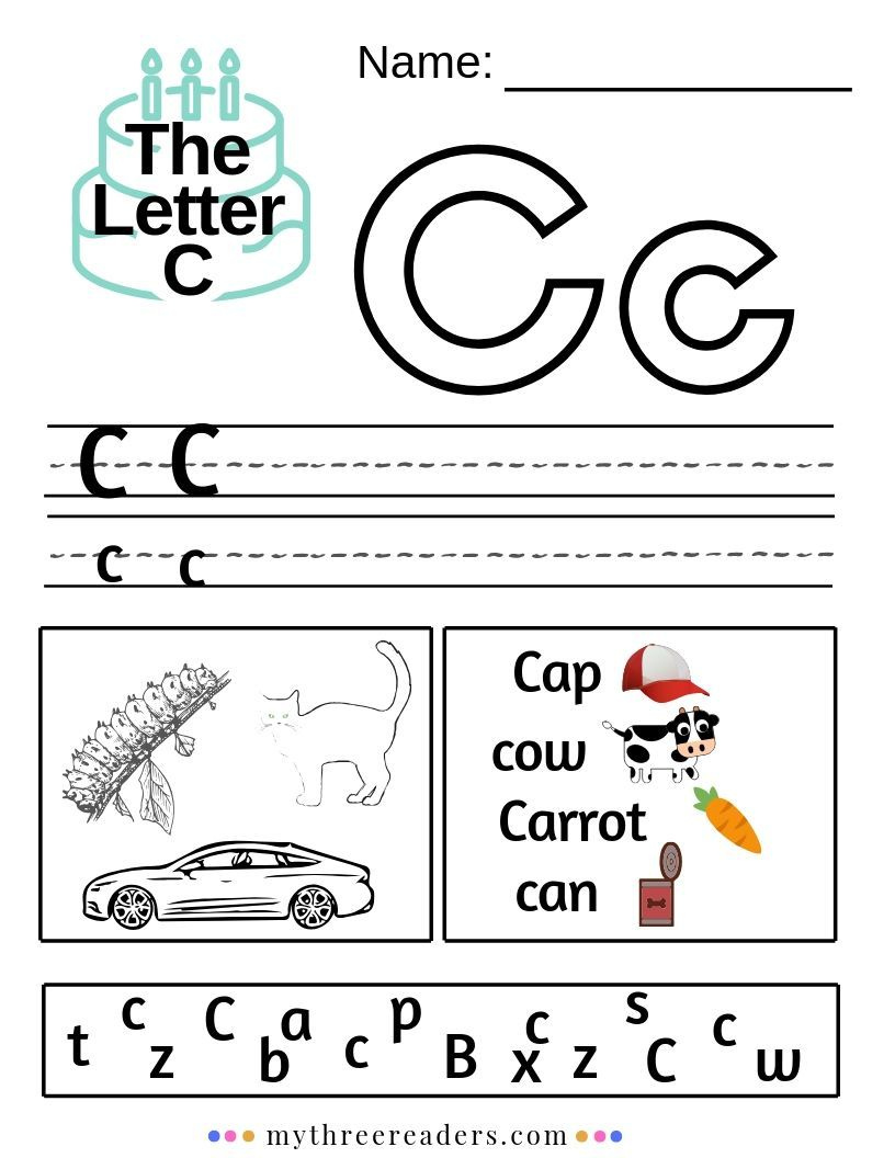 Letter C Printables Free Letter C Worksheets Letter C Activities 