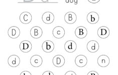 Letter D Worksheet