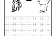 Letter G Tracing Template Printable Pdf Download