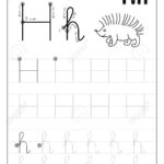 Letter H Tracing Page AlphabetWorksheetsFree