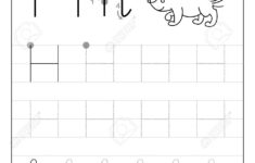 Letter H Tracing Page AlphabetWorksheetsFree
