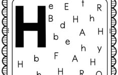Letter H Worksheets For Pre K AlphabetWorksheetsFree