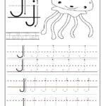 Letter J Worksheet Alphabet Worksheets Preschool Tracing Letters