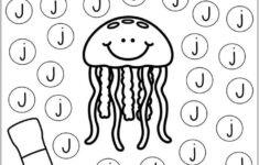 Letter J Worksheets For Kindergarten Letter The Week Lettering