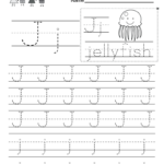 Letter J Writing Practice Worksheet Free Kindergarten English