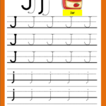 Letter Jj Handwriting Worksheets For Kids Alphabet Worksheets