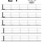 Letter L Worksheets Letter Tracing Worksheets