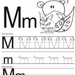 Letter M Worksheets For Tracing Free Handwriting Worksheets Letter M