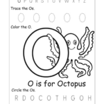 Letter O Worksheets For Preschool Activity Shelter