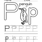 Letter P Tracing 101 Printable