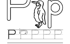 Letter P Tracing 101 Printable