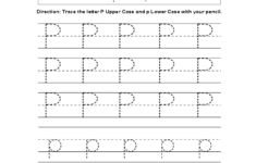Letter P Tracing Alphabet Worksheets Alphabet Worksheets Alphabet