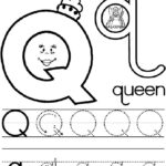 Letter Q Worksheets For Preschool Preschool Writing Alphabet