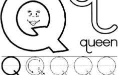 Letter Q Worksheets For Preschool Preschool Writing Alphabet
